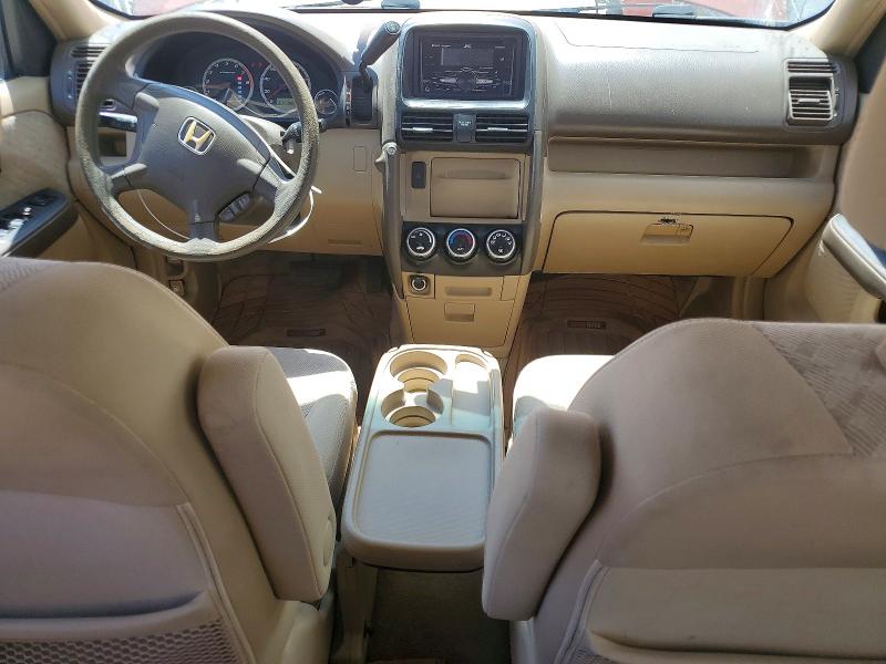 2005 Honda Cr-v VIN JHLRD685X5C019839 COPART salvage auction — FRONT END, Ut - Salvage Certificate, sold $725 on 2026-07-06 (photo 8)