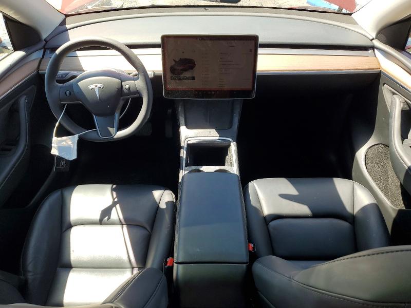 2024 Tesla Model y VIN 7SAYGDED9RF106286 COPART salvage auction — REAR END, Ca - Salvage Certificate, sold $14,100 on 2026-07-21 (photo 8)