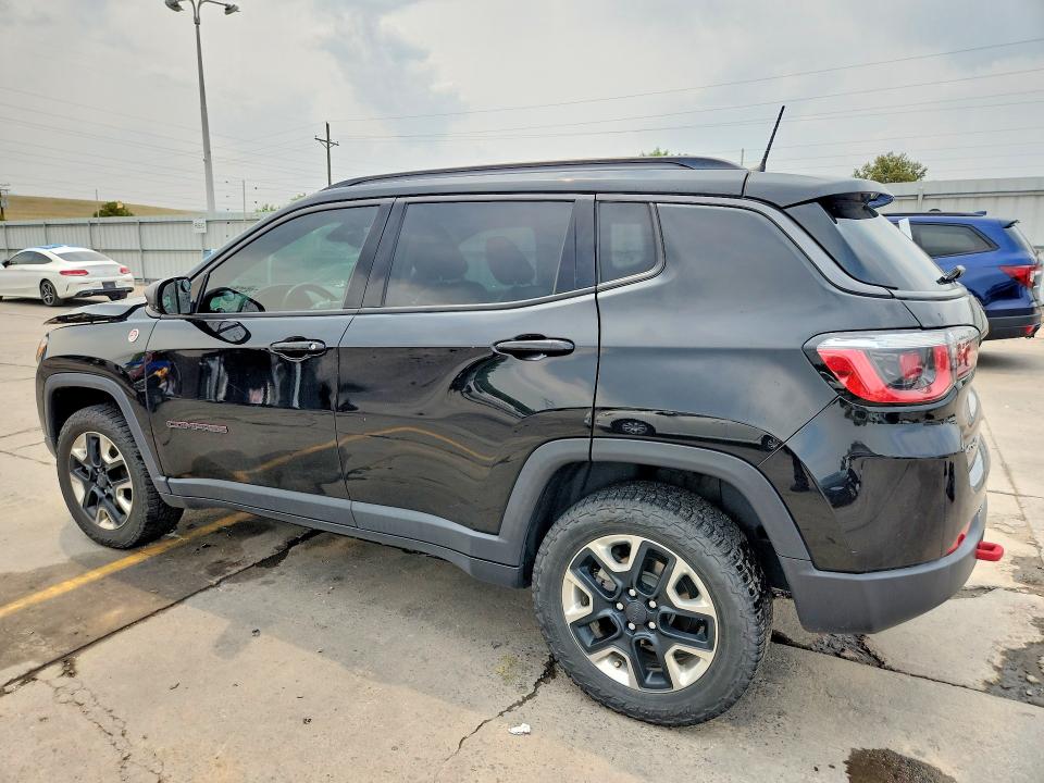 2018 Jeep Compass VIN 3C4NJDDB5JT136232 COPART salvage auction — FRONT END, Co - Salvage Title, sold $3,600 on 2026-07-22 (photo 2)