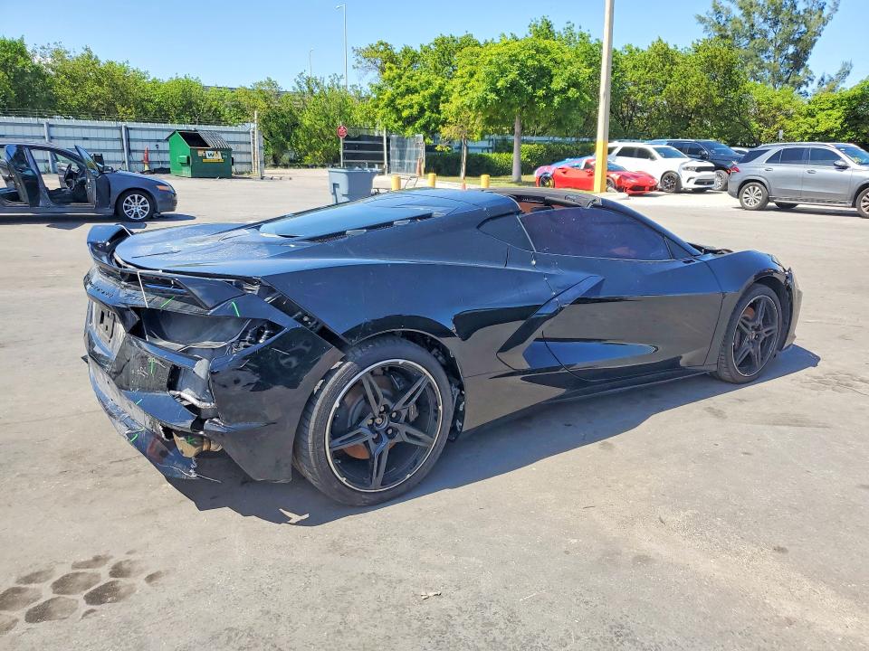 2023 Chevrolet Corvette stingray VIN 1G1YA2D4XP5131631 COPART salvage auction — FRONT END, FL - CERT OF TITLE SLVG REBUILDABLE, sold $23,900 on 2026-07-15 (photo 3)