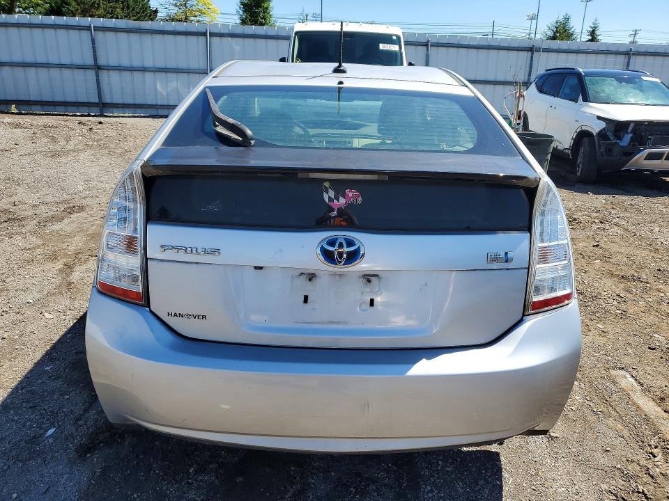 2010 Toyota Prius VIN JTDKN3DU1A0209466 COPART salvage auction — MECHANICAL, Md - Certificate Of Title, sold $1,600 on 2026-07-14 (photo 6)