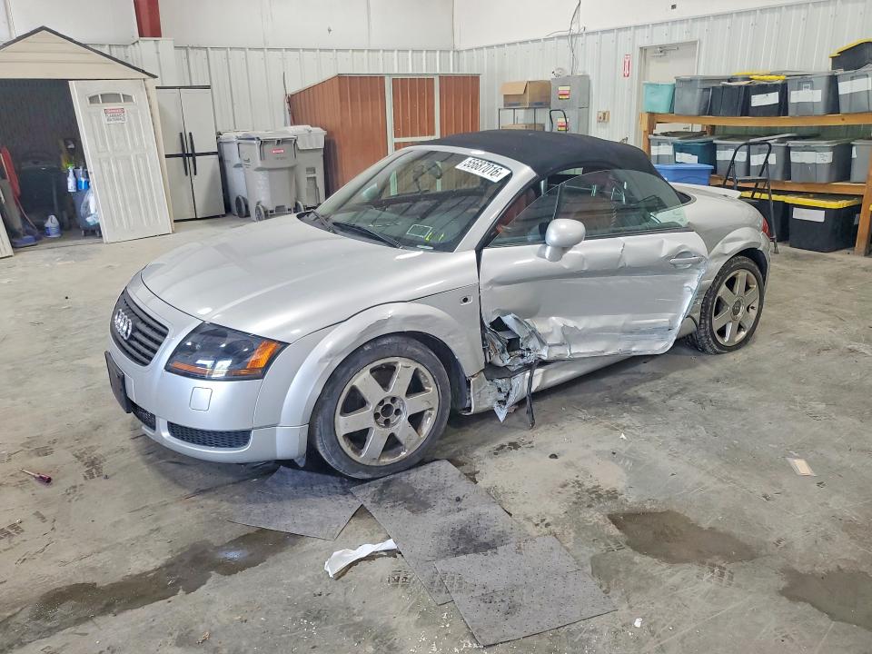 2002 Audi Tt VIN TRUTX28N721009513 COPART salvage auction — SIDE, Ny - Mv-907A Salvage Certificate, sold $250 on 2026-07-29 (photo 1)