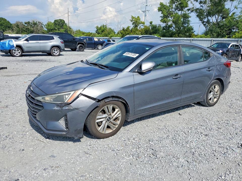2019 Hyundai Elantra VIN KMHD84LF4KU845796 COPART salvage auction — FRONT END, Fl - Cert Of Title Slvg Rebuildable, sold $2,900 on 2026-07-10 (photo 1)