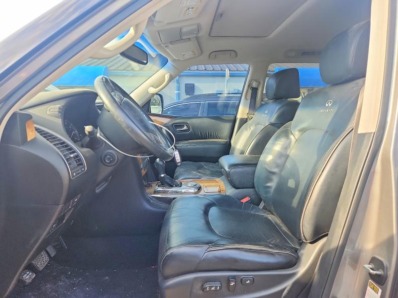 2013 Infiniti Qx56 VIN JN8AZ2NFXD9531411 COPART salvage auction — WATER/FLOOD, Ks - Certificate Of Title, sold $900 on 2026-07-22 (photo 7)
