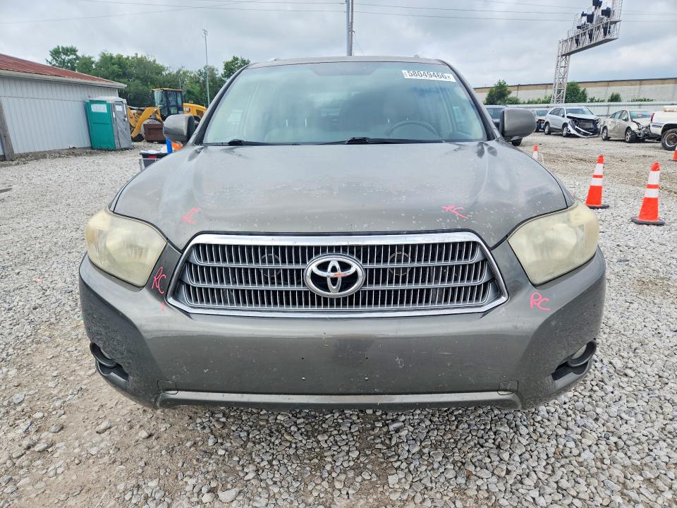2009 Toyota Highlander VIN JTEEW44A692026775 COPART salvage auction — REAR END, Oh - Cert Of Title-Salvage, sold $125 on 2026-07-21 (photo 5)