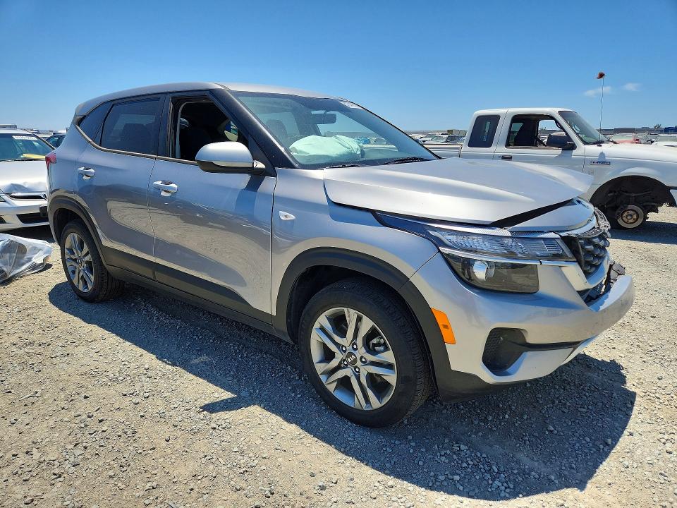 2021 Kia Seltos VIN KNDEPCAA2M7186583 COPART salvage auction — FRONT END, Ca - Dis/Dlr/Exp Only Clean Title (P), sold $2,100 on 2026-07-02 (photo 4)