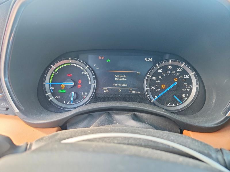 2021 Toyota Highlander VIN 5TDEBRCH4MS052286 COPART salvage auction — SIDE, Mi - Scrap Certificate Of Title, sold $16,400 on 2026-07-22 (photo 9)