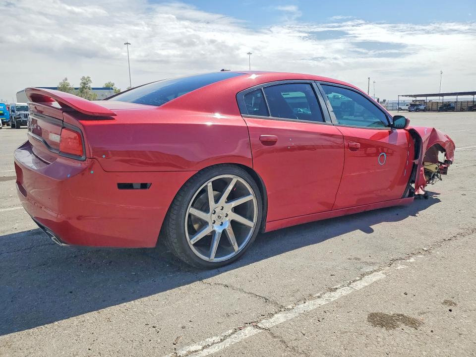 2013 Dodge Charger VIN 2C3CDXCT5DH603130 COPART salvage auction — UNDERCARRIAGE, TX - SALVAGE VEHICLE TITLE (P), sold $1,550 on 2026-07-31 (photo 3)