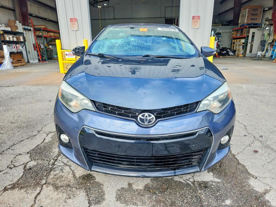 2015 Toyota Corolla VIN 5YFBURHE3FP220622 COPART salvage auction — HAIL, Ar - Certificate Of Title, sold $3,050 on 2026-07-22 (photo 5)