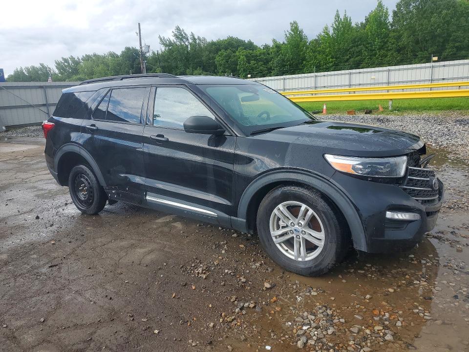 2023 Ford Explorer VIN 1FMSK7DH0PGB74126 COPART salvage auction — FRONT END, Az - Certificate Of Title, sold $9,000 on 2026-07-02 (photo 4)