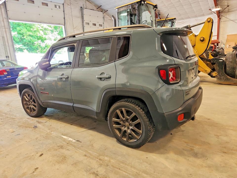 2016 Jeep Renegade VIN ZACCJBBT8GPD87964 COPART salvage auction — MINOR DENT/SCRATCHES, Vt - Certificate Of Title, sold $1,300 on 2026-07-07 (photo 2)