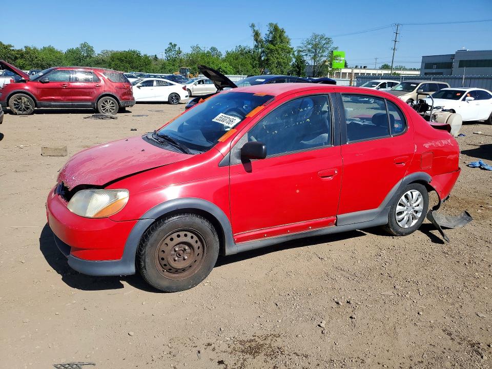 2000 Toyota Echo VIN JTDBT123XY0038912 COPART salvage auction — REAR END, Il - Salvage Certificate, sold $225 on 2026-07-10 (photo 1)