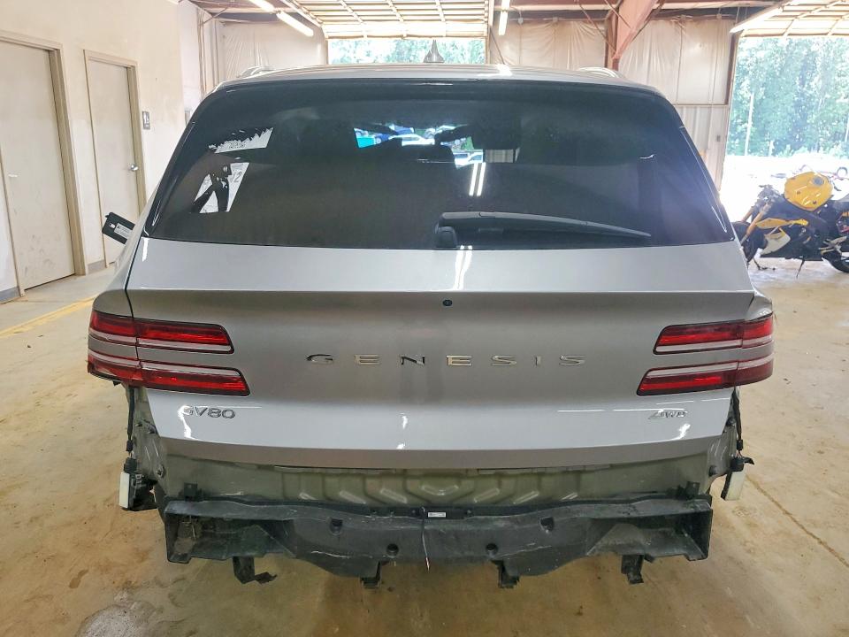 2025 Genesis VIN KMUHFESB2SU240186 COPART salvage auction — ROLLOVER, Az - Dealer Only Salvage Title, sold $6,500 on 2026-07-29 (photo 6)
