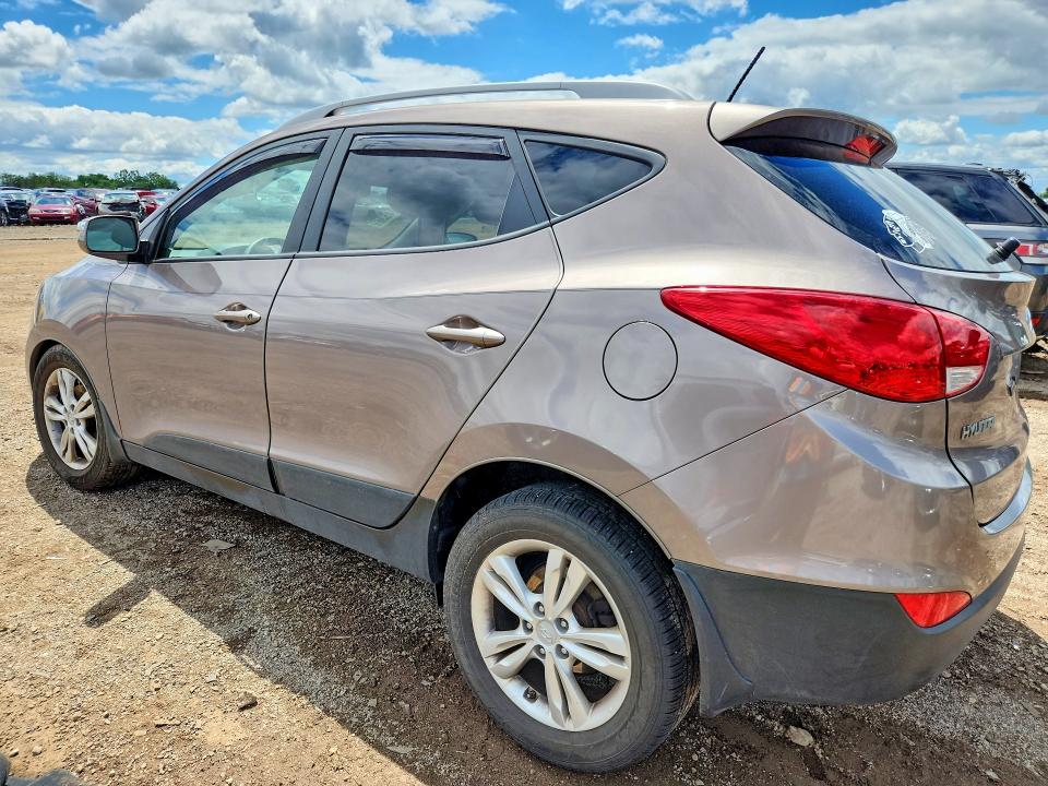 2012 Hyundai VIN KM8JUCAC1CU461686 COPART salvage auction — FRONT END, Il - Salvage Certificate, sold $750 on 2026-07-28 (photo 2)