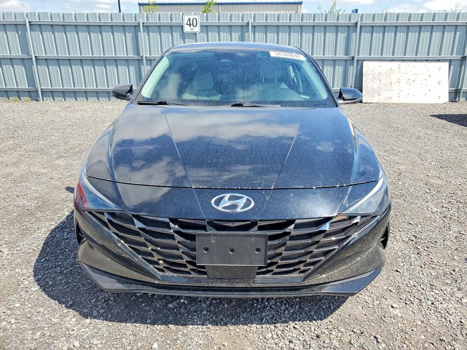 2021 Hyundai Elantra VIN KMHLN4AG1MU097396 COPART salvage auction — SIDE, On - Permit Salvage, sold $6,000 on 2026-07-09 (photo 5)