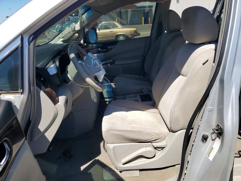 2016 Nissan Quest VIN JN8AE2KP4G9153079 COPART salvage auction — FRONT END, Ca - Salvage Certificate, sold $100 on 2026-07-09 (photo 7)