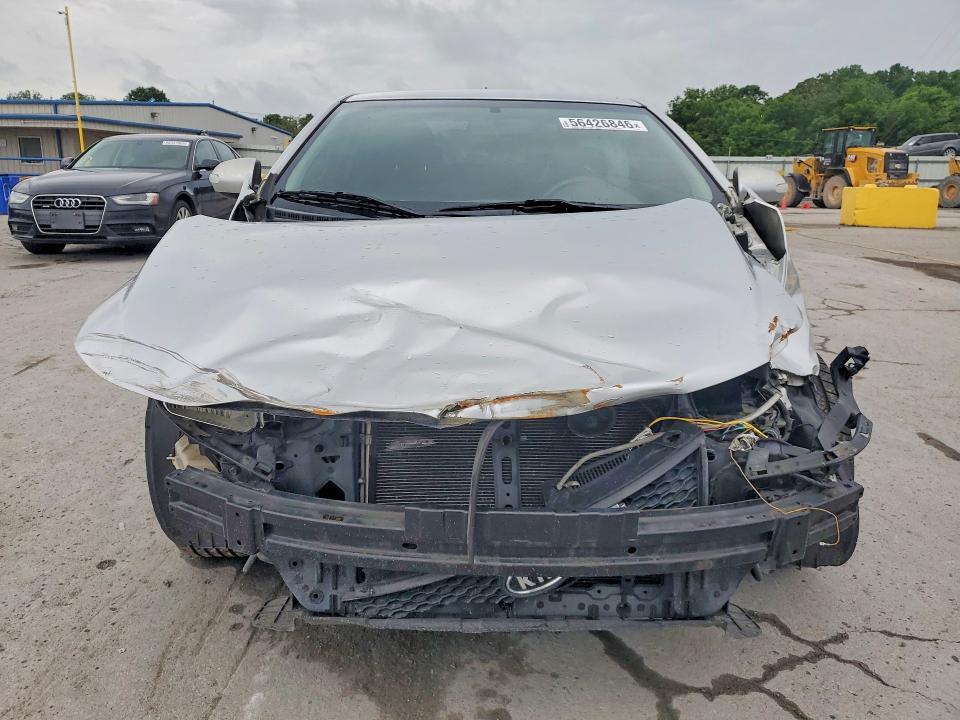 2010 Kia Forte VIN KNAFU6A21A5122062 COPART salvage auction — FRONT END, Tn - Salvage Certificate, sold $250 on 2026-07-06 (photo 5)
