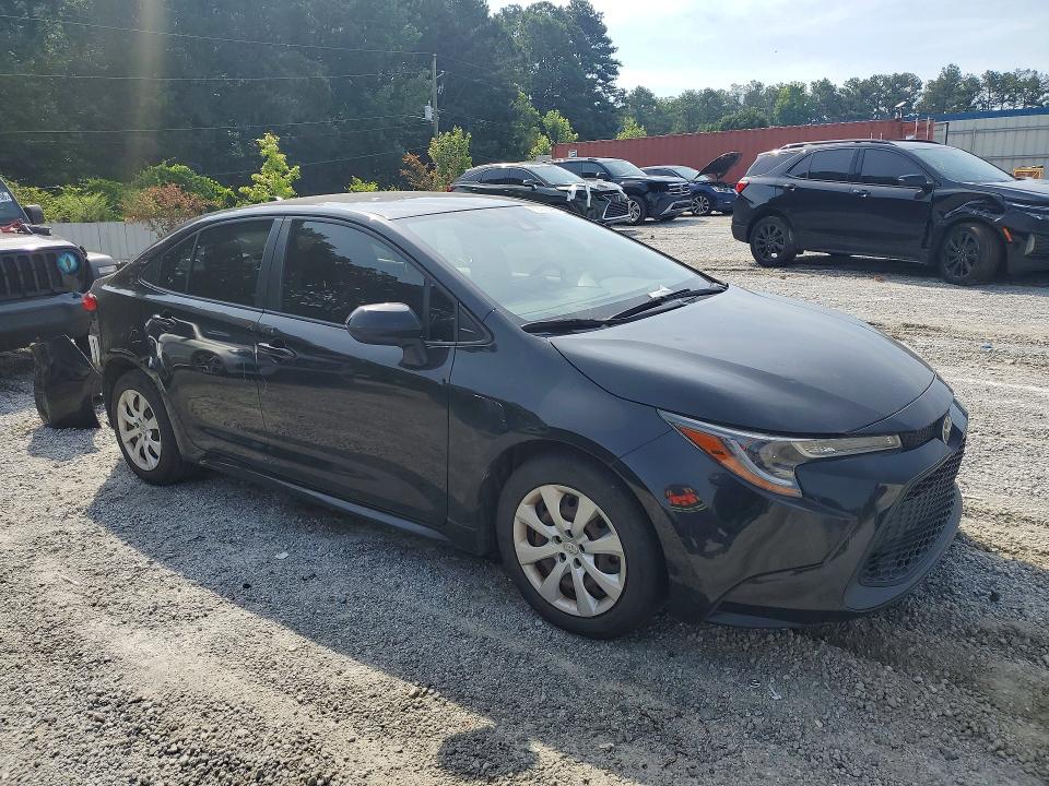 2020 Toyota Corolla VIN JTDEPRAE6LJ116768 COPART salvage auction — REAR END, Ga - Cert Of Title-Salvage, sold $1,000 on 2026-07-27 (photo 4)