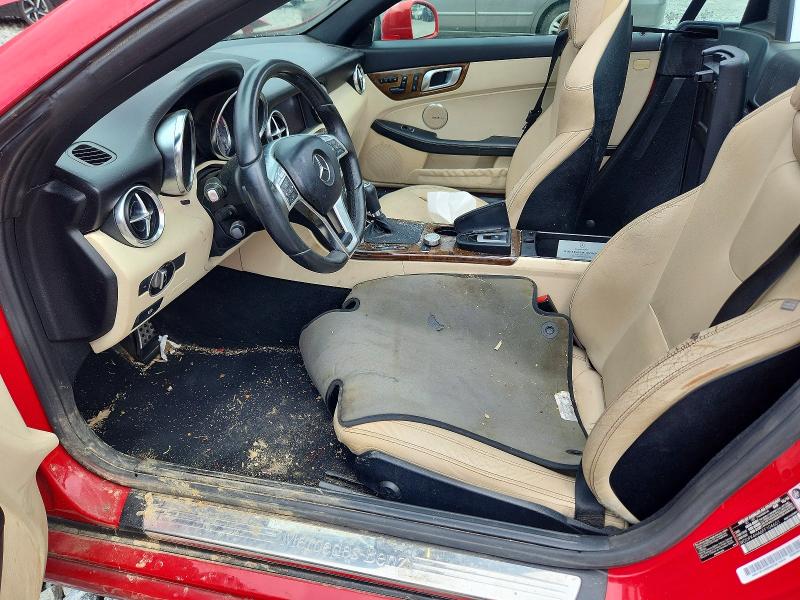2015 Mercedes-benz Slk-klasse VIN WDDPK4HA6FF104601 COPART salvage auction — ROOF, Ga - Cert Of Title-Salvage, sold $1,650 on 2026-08-06 (photo 7)