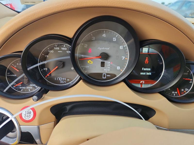 2013 Porsche Cayenne VIN WP1AE2A27DLA15504 COPART salvage auction — NORMAL WEAR, Nj - Certificate Of Title, sold $875 on 2026-07-30 (photo 9)