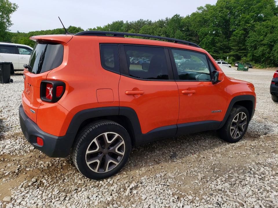 2015 Jeep VIN ZACCJBBT1FPB92920 COPART salvage auction — MINOR DENT/SCRATCHES, MA - CERTIFICATE OF TITLE (P), sold $2,550 on 2026-07-29 (photo 3)