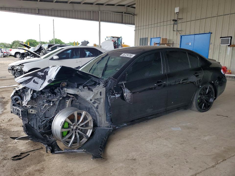 2009 Infiniti G37 VIN JNKCV61E59M306417 COPART salvage auction — FRONT END, FL - CERT OF TITLE SLVG REBUILDABLE, sold $275 on 2026-07-08 (photo 1)