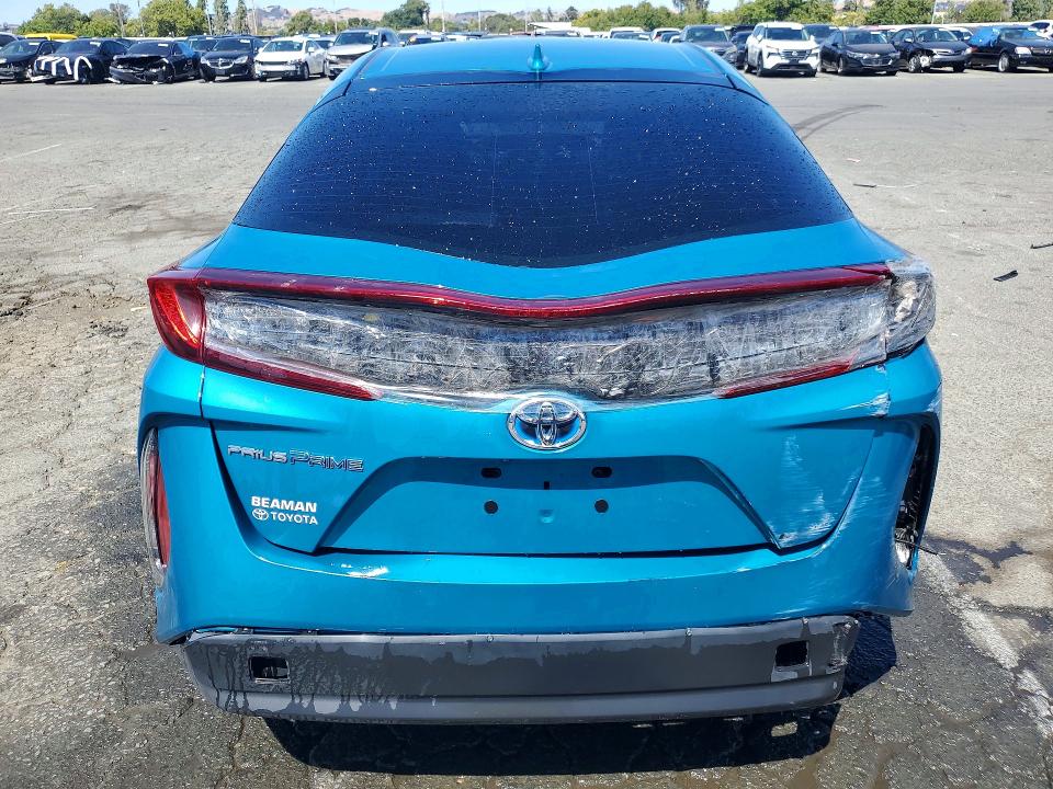 2017 Toyota Prius prime VIN JTDKARFP8H3018853 COPART salvage auction — REAR END, TN - CERTIFICATE OF TITLE, sold $2,700 on 2026-07-21 (photo 6)