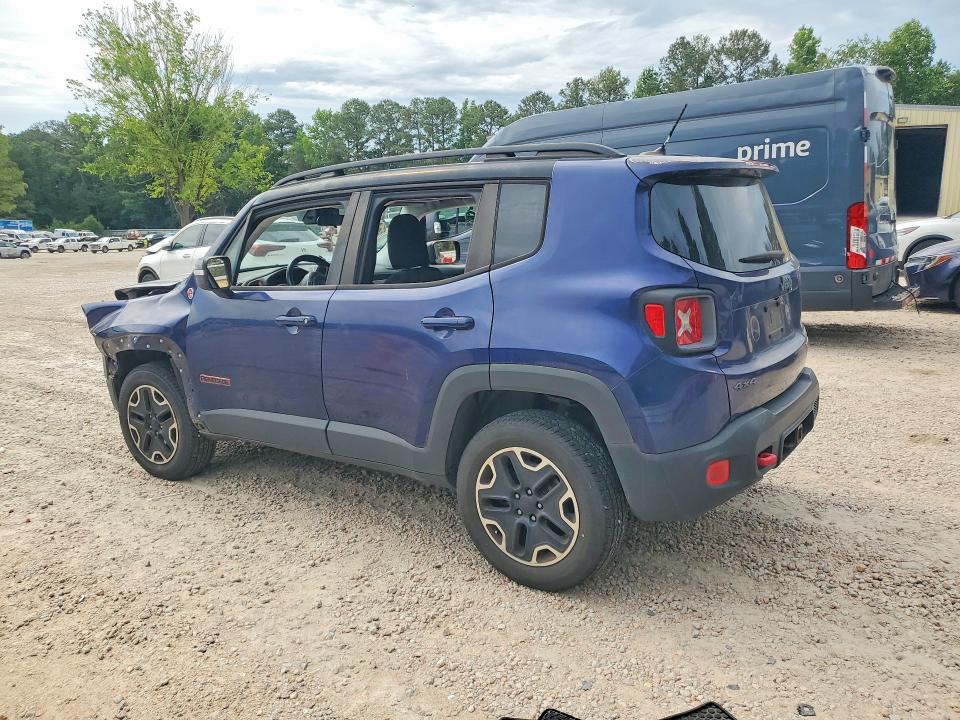 2016 Jeep Renegade VIN ZACCJBCT1GPD13199 COPART salvage auction — FRONT END, Nc - Salvage Certificate Of Title, sold $275 on 2026-07-31 (photo 2)