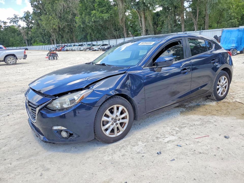 2016 Mazda VIN JM1BM1M70G1353918 COPART salvage auction — FRONT END, Fl - Cert Of Title Slvg Rebuildable, sold $2,100 on 2026-07-07 (photo 1)
