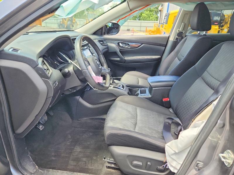 2017 Nissan Rogue VIN JN8AT2MV9HW280401 COPART salvage auction — ROLLOVER, Il - Salvage Certificate, sold $200 on 2026-07-20 (photo 7)