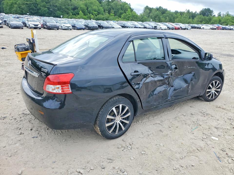 2012 Toyota Yaris VIN JTDBT4K35CL010802 COPART salvage auction — SIDE, Ma - Cert Of Title-Reconstrctd Coll, sold $525 on 2026-07-27 (photo 3)