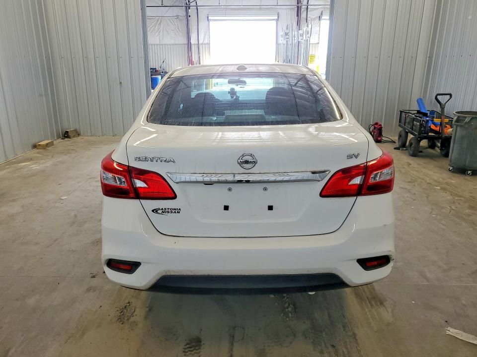 2019 Nissan Sentra VIN 3N1AB7AP3KY313803 COPART salvage auction — FRONT END, NC - DLR ONLY-CLEAN/OVER 25% DAMAGE, sold $1,000 on 2026-07-09 (photo 6)