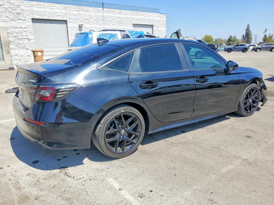 2025 Honda Civic VIN 2HGFE2F51SH536613 COPART salvage auction — FRONT END, Ca - Cert Of Title-Salvaged, sold $7,200 on 2026-07-02 (photo 3)