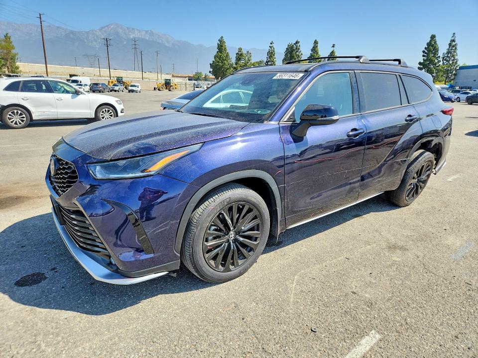 2023 Toyota Highlander VIN 5TDKDRBH0PS021524 — COPART salvage auction photo