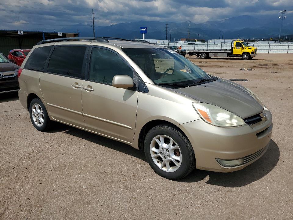 2005 Toyota Sienna VIN 5TDBA22C55S036134 COPART salvage auction — REAR END, Co - Dis/Dlr/Exp Only Clean Title, sold $1,150 on 2026-07-13 (photo 4)