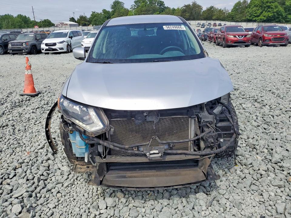 2018 Nissan Rogue VIN KNMAT2MT9JP546333 COPART salvage auction — FRONT END, Nc - Salvage Certificate Of Title, sold $1,800 on 2026-07-15 (photo 5)