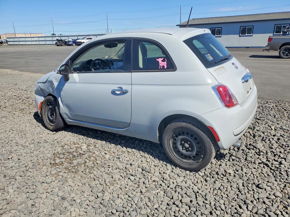 2016 Fiat 500 VIN 3C3CFFAR5GT184574 COPART salvage auction — FRONT END, Wa - Bill Of Sale, sold $1,150 on 2026-07-08 (photo 2)