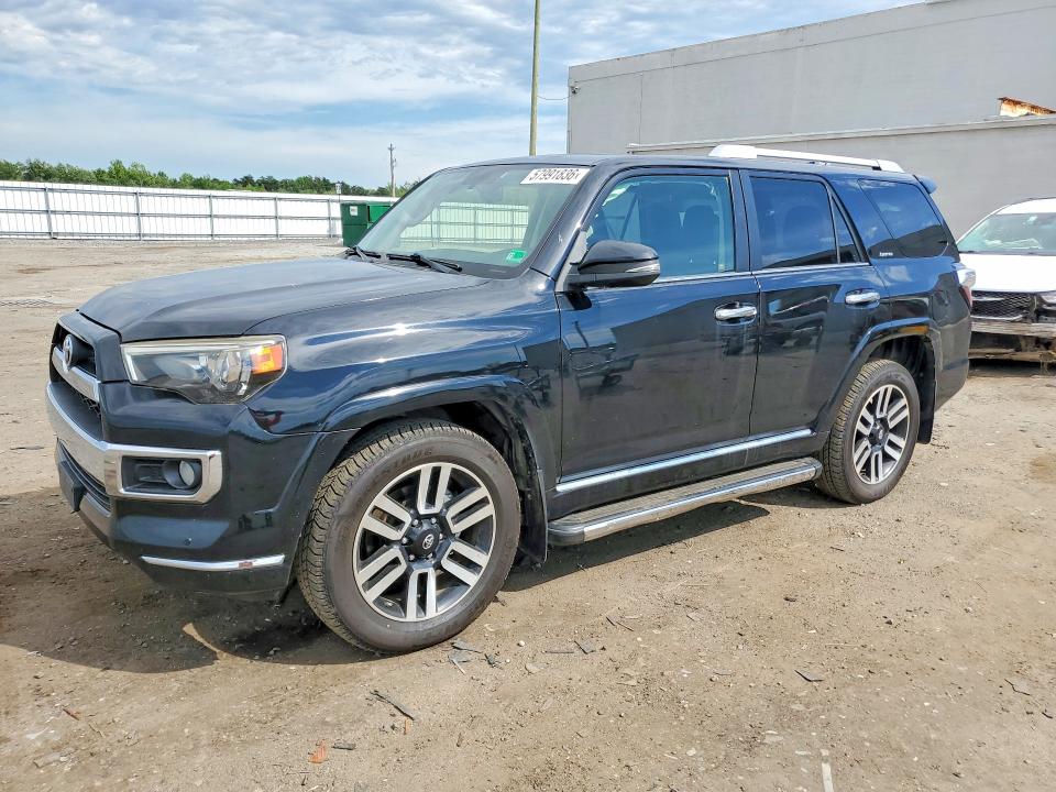 2016 Toyota 4runner VIN JTEBU5JR0G5324498 COPART salvage auction — UNDERCARRIAGE, VA - CERT OF TITLE - SALVAGE, sold $13,600 on 2026-07-08 (photo 1)