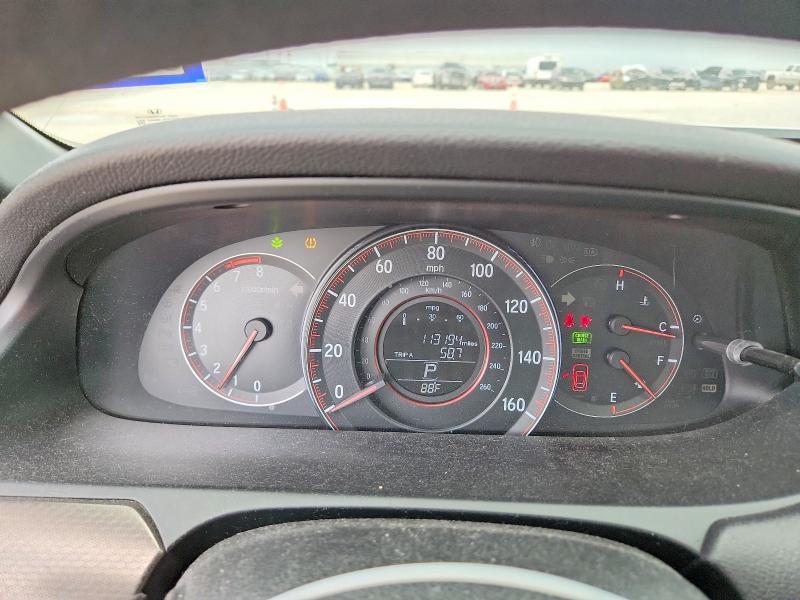 2016 Honda VIN 1HGCT1B7XGA010674 COPART salvage auction — FRONT END, Tx - Salvage Vehicle Title, sold $1,650 on 2026-07-02 (photo 9)