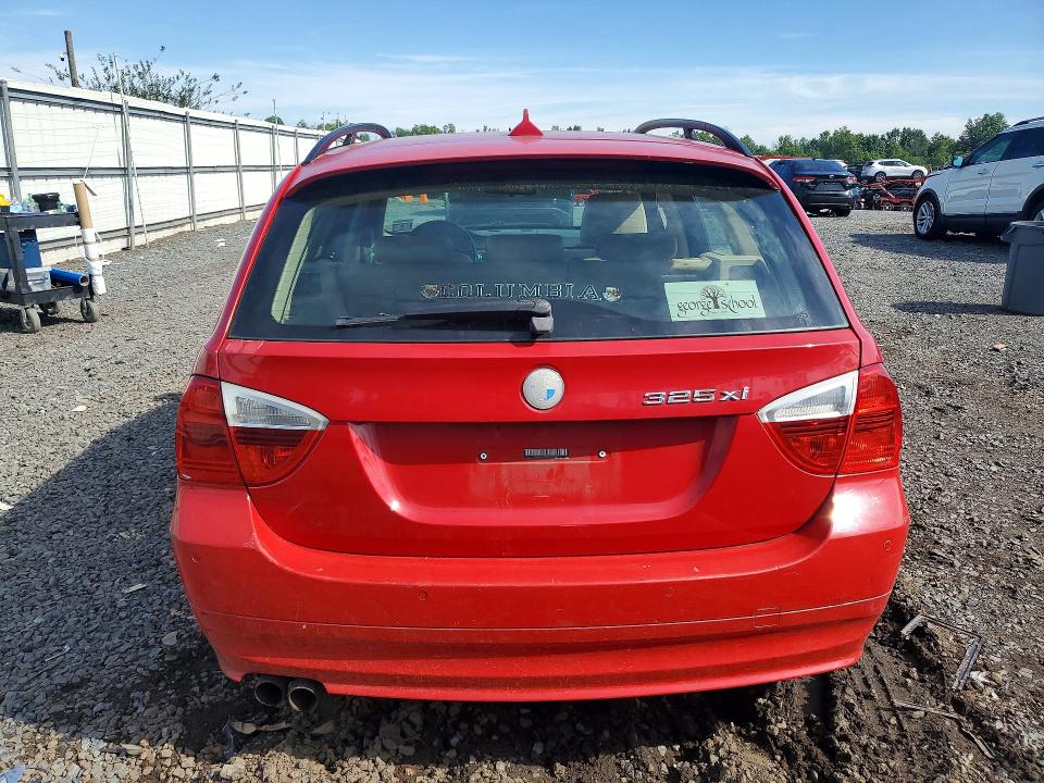 2006 BMW 3er VIN WBAVT13506KW22151 COPART salvage auction — FRONT END, Nj - Cert Of Title-Salvage, sold $375 on 2026-07-31 (photo 6)