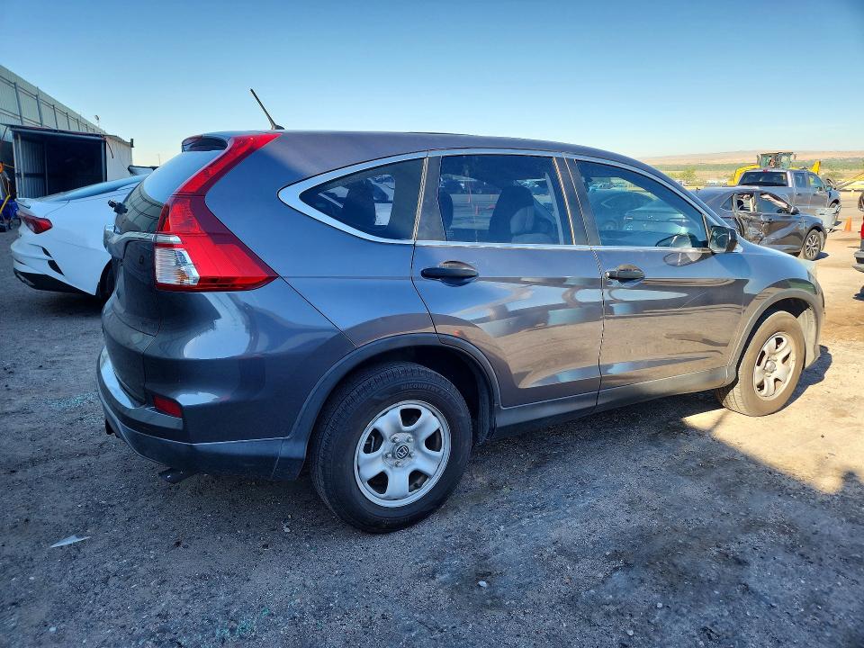 2015 Honda VIN 2HKRM3H33FH510317 COPART salvage auction — MINOR DENT/SCRATCHES, NM - CERTIFICATE OF TITLE, sold $3,250 on 2026-07-02 (photo 3)