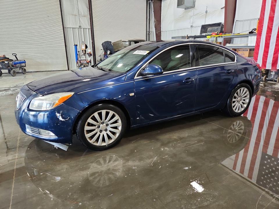 2011 Buick Regal VIN W04GV5EV8B1071990 COPART salvage auction — SIDE, Il - Salvage Certificate, sold $350 on 2026-07-20 (photo 1)