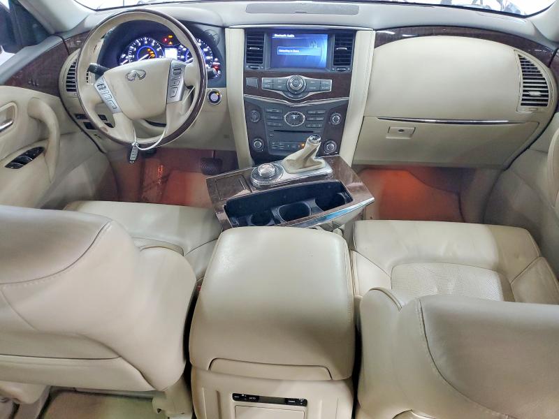 2016 Infiniti Qx80 VIN JN8AZ2NE4G9125894 COPART salvage auction — MECHANICAL, Nc - Dealer Only Clean Title (P), sold $1,100 on 2026-07-29 (photo 8)