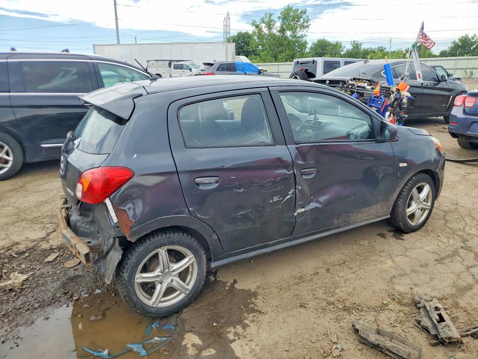 2015 Mitsubishi Mirage VIN ML32A3HJ6FH014163 COPART salvage auction — FRONT END, Mi - Certificate Of Title, sold $325 on 2026-07-07 (photo 3)