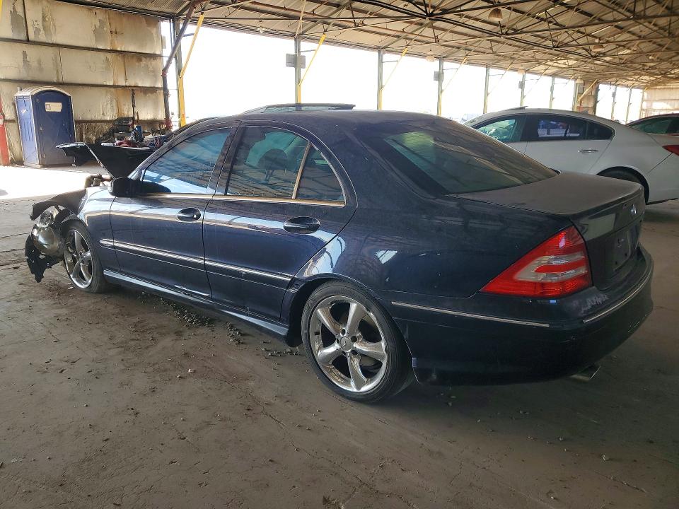 2005 Mercedes-benz C class VIN WDBRF40J05F606701 COPART salvage auction — FRONT END, Az - Certificate Of Title, sold $475 on 2026-07-29 (photo 2)