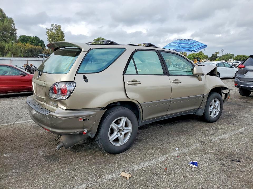 2001 Lexus Rx VIN JTJGF10U510112149 COPART salvage auction — FRONT END, Ca - Salvage Certificate, sold $700 on 2026-07-31 (photo 3)