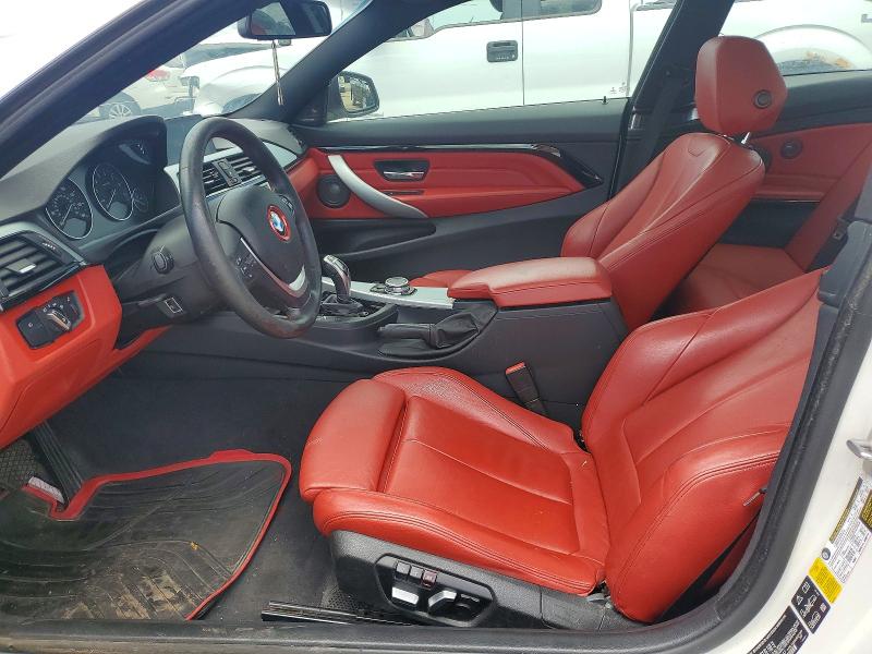 2016 BMW 4 series VIN WBA3R5C54GK373447 COPART salvage auction — FRONT END, Mi - Certificate Of Title, sold $300 on 2026-07-28 (photo 7)