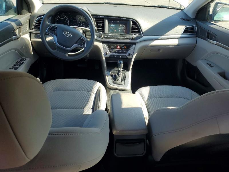 2017 Hyundai Elantra VIN KMHD84LF8HU241757 COPART salvage auction — FRONT END, Salvage Title, sold $2,100 on 2026-07-15 (photo 8)