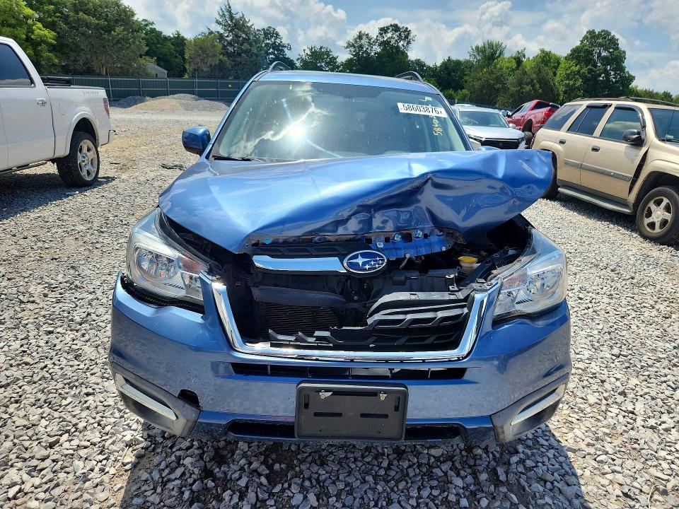 2018 Subaru Forester VIN JF2SJAJC0JH546676 COPART salvage auction — FRONT END, Tn - Salvage Certificate, sold $4,250 on 2026-07-07 (photo 5)