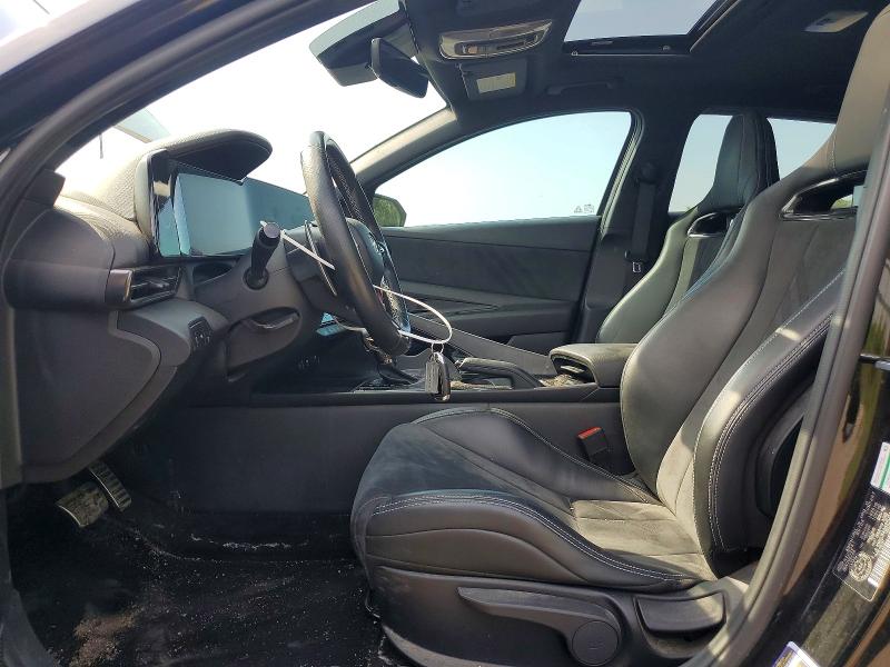 2023 Hyundai Elantra VIN KMHLW4AK9PU011662 COPART salvage auction — FRONT END, ON - PERMIT SALVAGE, sold $7,300 on 2026-07-28 (photo 7)
